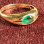 Omapärane sõrmus smaragdiga (foto #2)