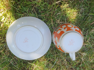 Nostalgiline serviis (15 eset) (2 foto / 2)