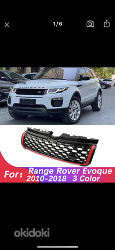 Range Rover evoque 2010-2018 kaitseraudade võrega, mis sobib Range Rover evoque'ile 2010-2018 (foto #1)