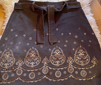 Красивая вельветовая юбка, размер 38. Б/у.