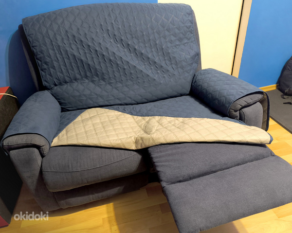 2 kohaline Diivan / Recliner diivan + kate