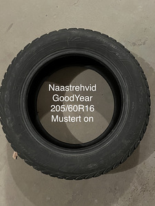 Müüa GoodYear naastrehvid 205/60/R16 (2 foto / 2)