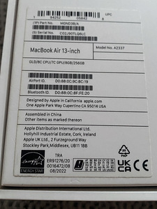 13-inch Mac Book Air with Apple M1 chip (5 foto / 8)
