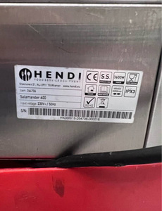 Hendi Salamander grill 600 (3 foto / 3)