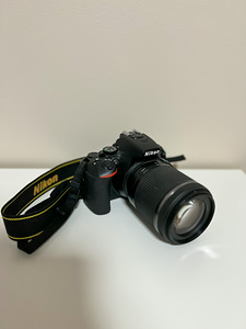Nikon d5600 kaamera + objektiiv Tamron 18-200mm (1 foto / 3)
