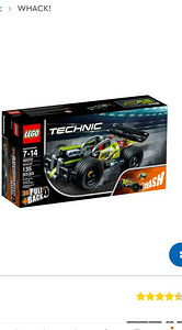 Lego Technic Гоночный автомобиль с откидным верхом (3 фото из 3)