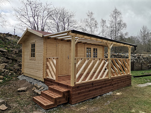 Сборка садовых домиков, сараев и террасы