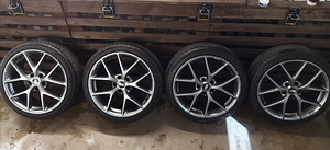 BBS Диски + резина r19 5x120 (BMW e84, X1) (4 фото из 4)