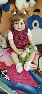 Kollektsioneeritav nukk Monika Peter Leichtilt 80 cm (3 foto / 8)