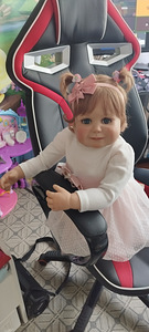 Kogutav reborn nukk Monika Peter Leicht 80 cm (1 foto / 10)
