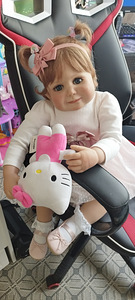 Kogutav reborn nukk Monika Peter Leicht 80 cm (3 foto / 10)