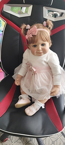Kogutav reborn nukk Monika Peter Leicht 80 cm (6 foto / 10)