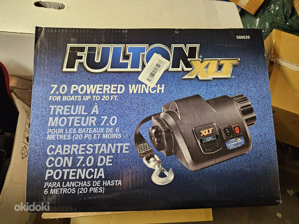 Электрическая лебедка для лодочного прицепа Fulton XLT 7000