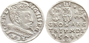 3 грошер 1595