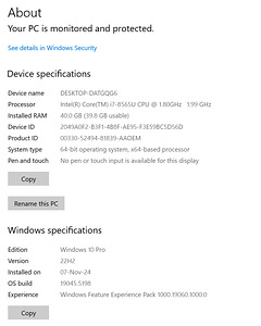 Lenovo Thinkpad T490 i7 (2 foto / 6)