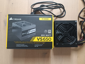 Corsair VS650 80 PLUS psu toiteplokk (1 foto / 2)