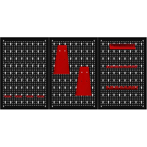 Доска для инструментов мастерской. 120x60см. (1 фото из 10)
