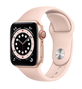 Apple Watch Series 6 GPS + Cellular, 40mm Gold Aluminium (1 foto / 10)