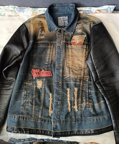 Джинсовая куртка Affliction, размер XL