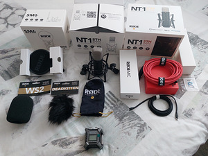 KOMPLEKT Rode NT1 5gen ja ZOOM F3 koos tarvikutega (6 foto / 6)