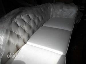 Uus Chesterfield diivanvoodi, ehtne nahk (1 foto / 3)