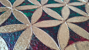 Uus hind! Käsitöö mandala maal "Elu lill" 30 cm × 30 cm (4 foto / 10)
