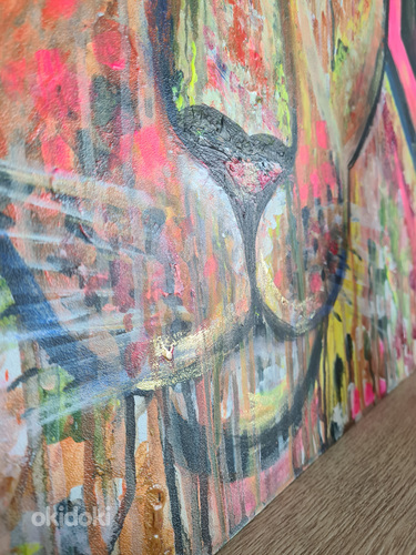 Maal papil 61 cm × 48 cm, akrüül