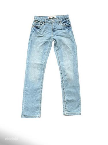 Узкие светлые джинсы скинни Levis 511 размер W27 L29 (фото #1)