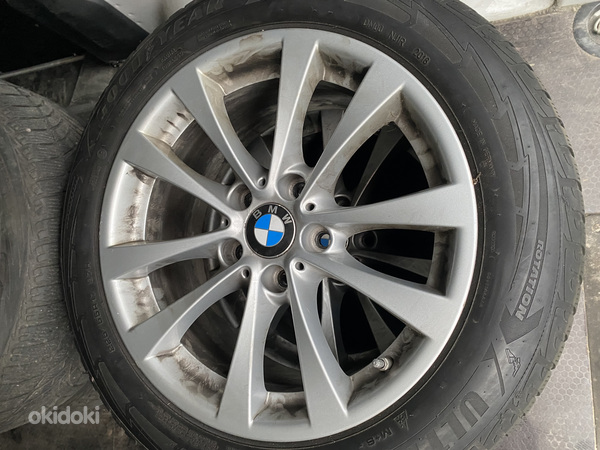 Литые диски+ШИНЫ BMW 225 55 17 (фото #1)