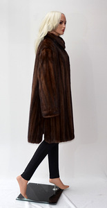 Saga Mink XXXXL Skandinaavia tahke naaritsa kasukas (2 foto / 3)
