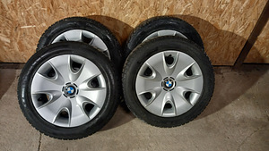 BMW 16" plekkveljed+rehvid+ilukilbid (3 foto / 3)
