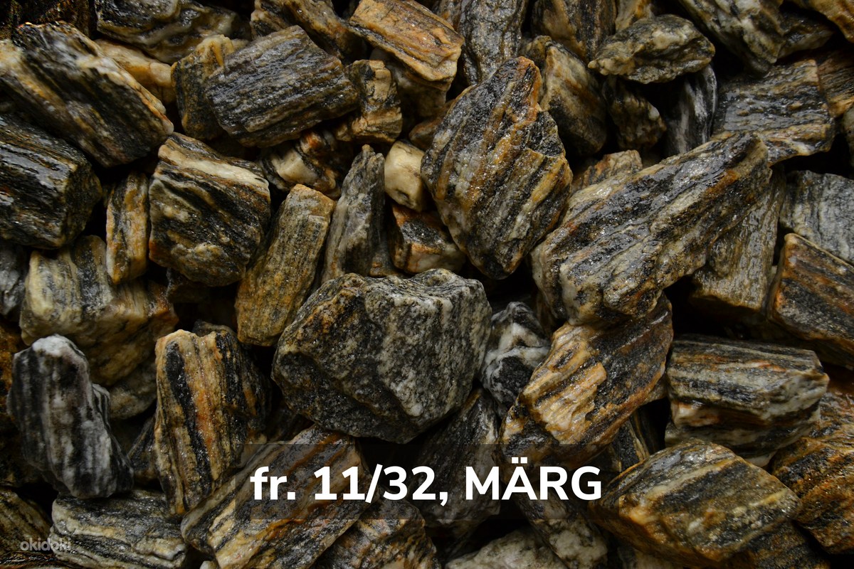 Декоративный камень кортеза; фр 11/32 мм; 20 кг - Kurtna, Alutaguse ...