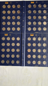 2 евро Германия - 5 звезд полный комплект 2006 - 2024