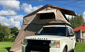 Katusetelk Escape 4x4 Roof tent 140cm suure eeskojaga BEEŽ (6 foto / 6)