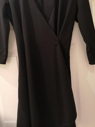 Черное платье платье S (фото #2)