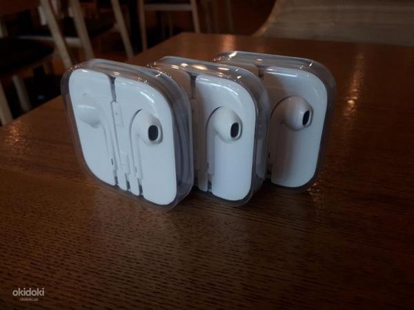 Наушники Apple EarPods(MD 827) из комплектов 5S (фото #1)