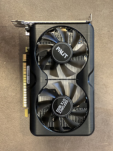 Uueväärne Palit Geforce GTX 1650 videokaart, graafikakaart (2 foto / 3)