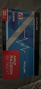 RX 7900 XT Sapphire Pulse 20GB videokaart (1 foto / 2)