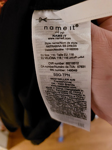 Uus name it kleit 116 (4 foto / 5)