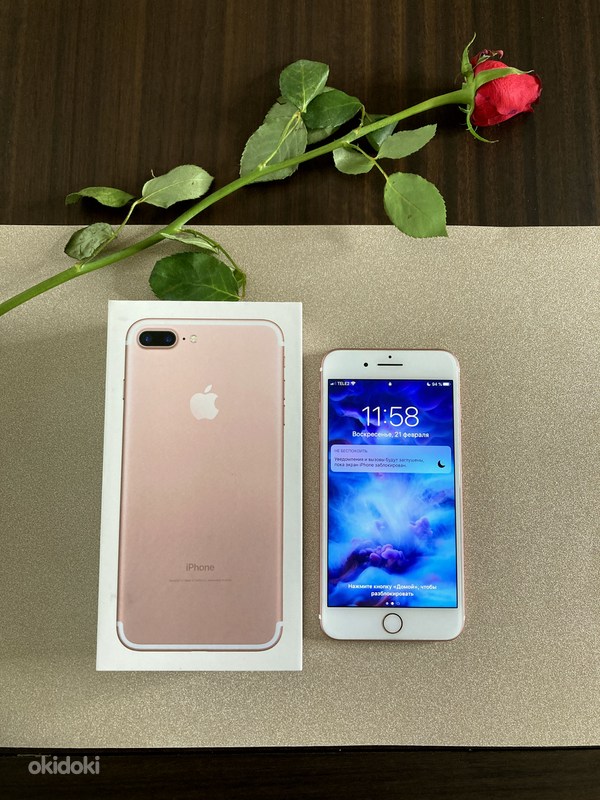 Iphone 7 Plus 256gb Rose Gold Perfect Condition Tallinn Telefonid Mobiiltelefonid