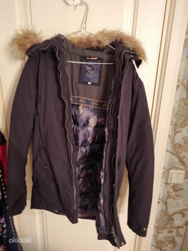 Черная мужская зимняя куртка Five Seasons (фото #2)