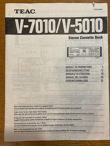 TEAC V-7000 Stereo Cassette Deck (9 foto / 9)