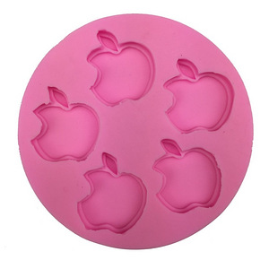 Молд силикон apple 3D Мыловарение Конфеты Изделия из глины