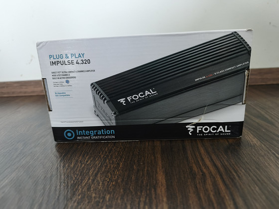 ПРОДАЁТСЯ НОВЫЙ автомобильный усилитель Focal Impulse 4.320