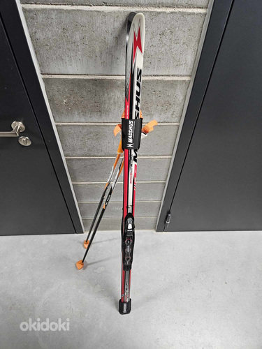 Лыжный комплект MADSHUS 150см - лыжи, палки, ботинки (фото #1)