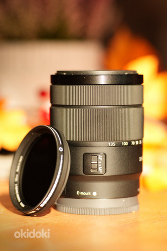 Sony E 18-135mm f/3.5-5.6 OSS, Hoya Variable Density II