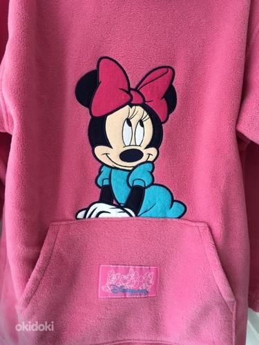 Розовый свитер с Микки Маусом из флиса (фото #1)