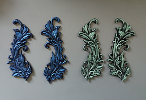 Decoupage. Ornament. Dekoratiivsed elemendid 2tk (5 foto / 8)
