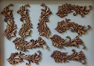 Decoupage. Ornament. Dekoratiivsed elemendid 2tk (3 foto / 8)
