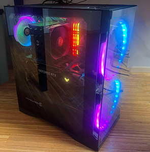 Arvuti 3060Ti, Ryzen 7 3700X, 24gb Ram, 4.5TB Storage